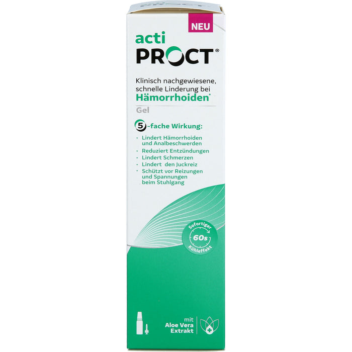 ActiProct Gel kühlend zur Behandlung von Hämorrhoiden, 45 ml Gel