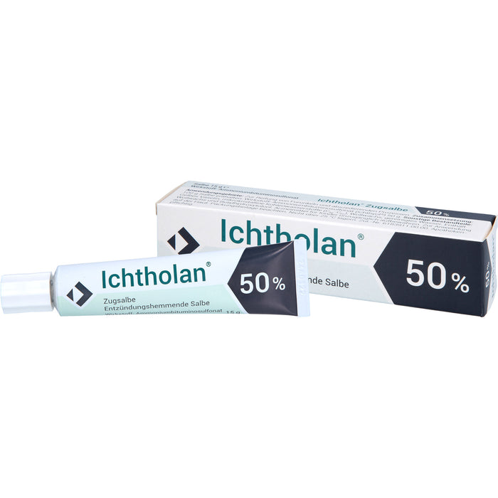 Ichtholan 50% Zugsalbe, 15 g Onguent