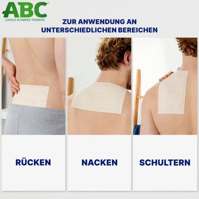 ABC Wärme-Pflaster zur Linderung von Muskelschmerzen, 2 pcs. Patch