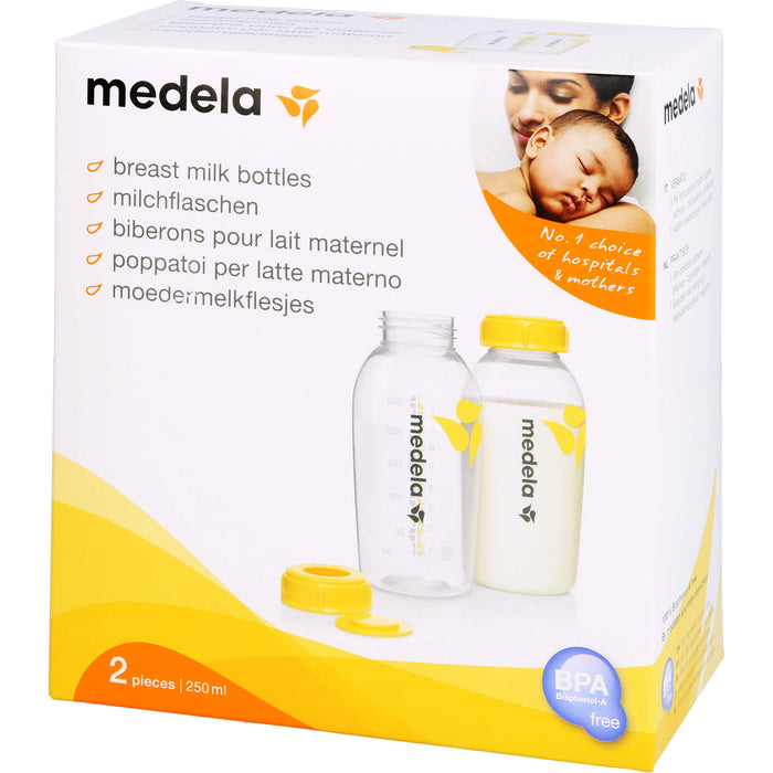 Medela Muttermilchflaschenset 250 ml 2 St., 2 pcs. Bottles