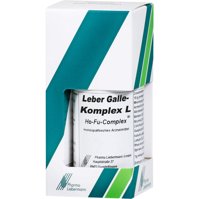Leber Galle Komplex L Ho-Fu-Complex Tropfen, 100 ml Lösung