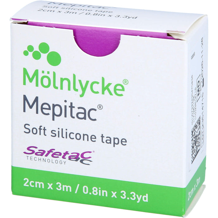 Mepitac 2 cm x 3 m sanfter, flexibler medizinischer Klebeverband in Rollenform, 1 pc pansement
