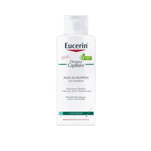 Eucerin Dermo Capillaire Anti-Schuppen Gel Shampoo, 250 ml Shampoo