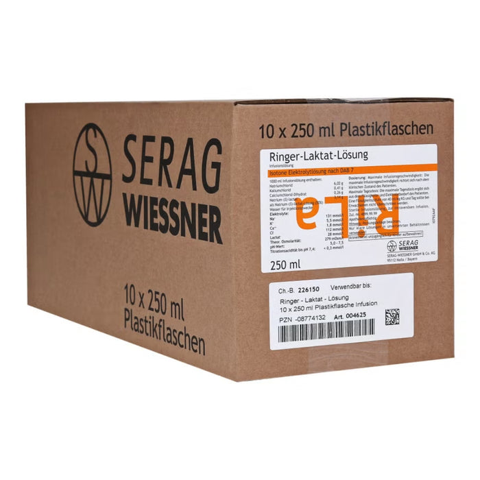 SERAG-WIESSNER Ringer-Laktat-Lösung Infusionslösung, 2500 ml Lösung