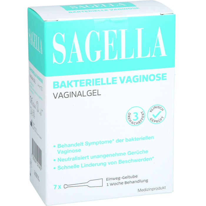 Sagella Vaginalgel gegen bakterielle Vaginose, 7 pcs. Pack