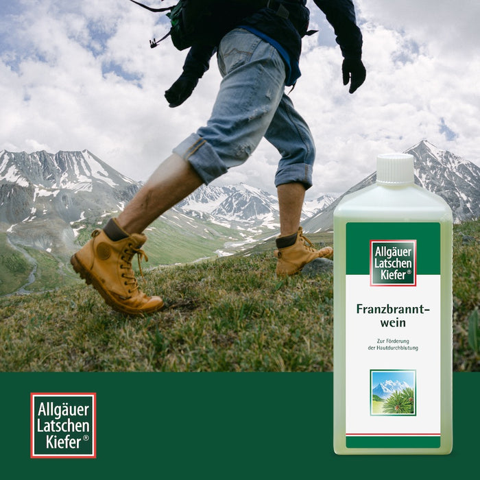 Allgäuer Latschenkiefer Franzbranntwein, 1000 ml Solution