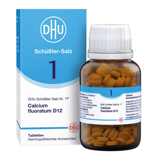 DHU Schüßler-Salz Nr. 1 Calcium fluoratum D12, 420 St. Tabletten