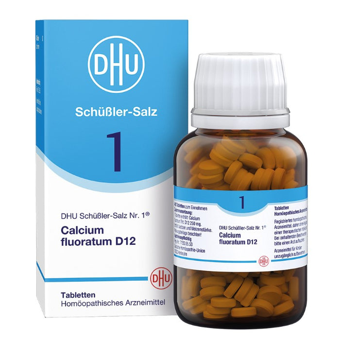 DHU Schüßler-Salz Nr. 1 Calcium fluoratum D12, 420 St. Tabletten