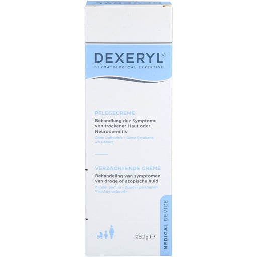 DEXERYL Pflegecreme bei trockener Haut oder Neurodermitis, 250 g Creme