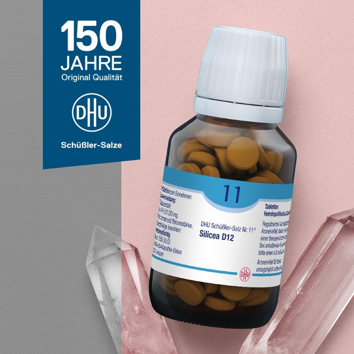 DHU Schüßler-Salz Nr. 11 Silicea D12, 200 pc Tablettes