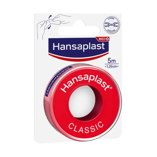 Hansaplast Classic Fixierpflaster 5 m x 1,25 cm, 1 St. Pflaster