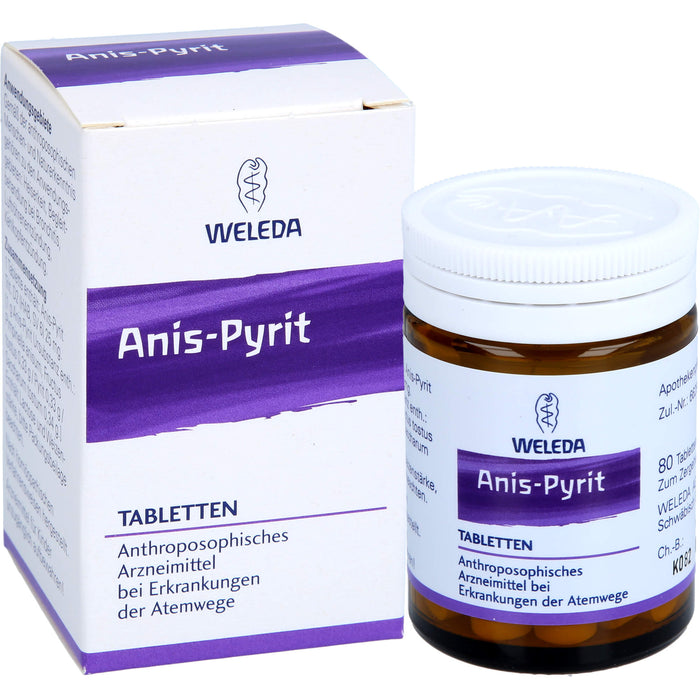 Anis pyrit WELEDA Tbl., 80 St. Tabletten