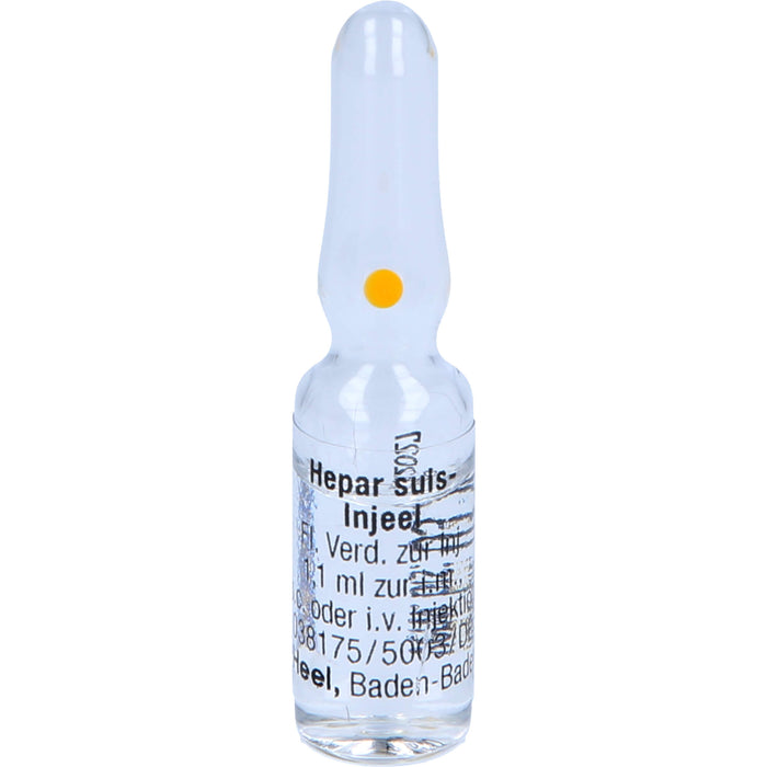 Hepar suis-Injeel Inj.-Lsg., 10 pcs. Ampoules