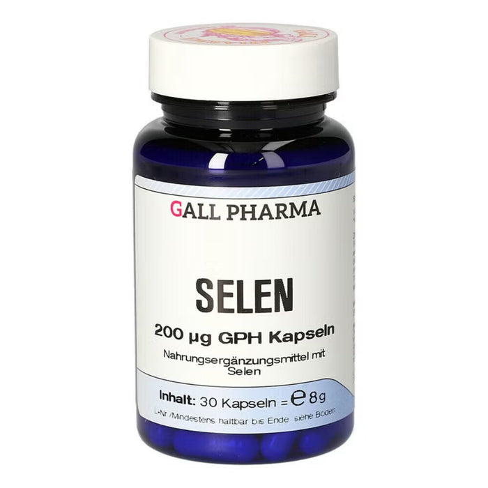 GALL PHARMA Selen 200 µg GPH Kapseln, 30 St. Kapseln