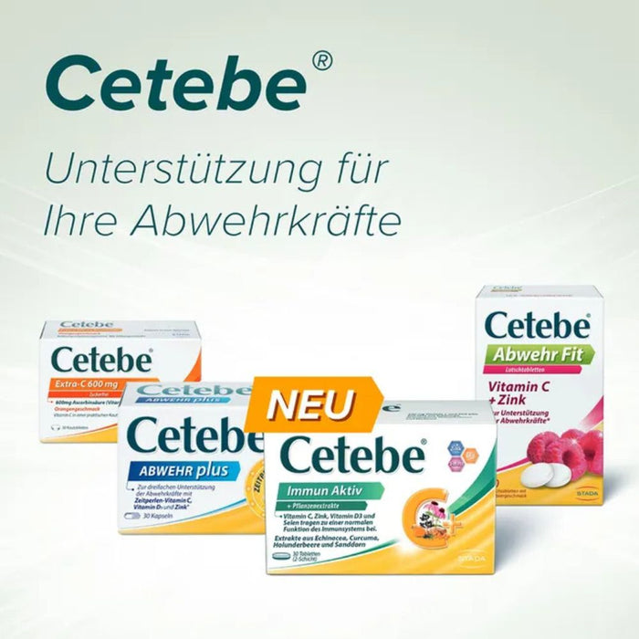 Cetebe Immun Aktiv Tabletten für eine normale Funktion des Immunsystems, 30 pcs. Tablets