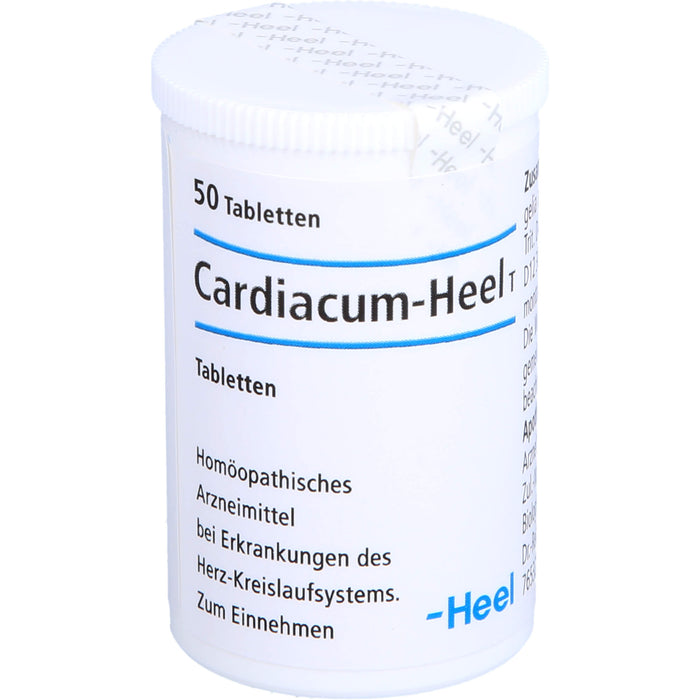 Cardiacum Heel T Tabletten, 50 pc Tablettes