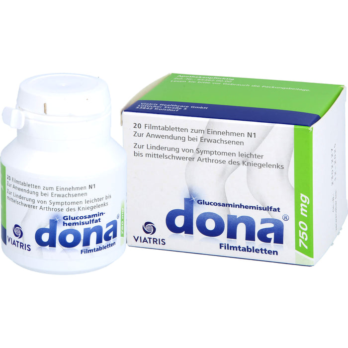 dona 750 mg Filmtabletten, 20 pc Tablettes