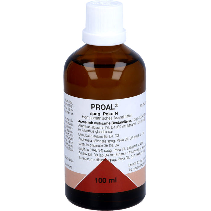PEKANA PROAL spag. Peka N Mischung, 100 ml Solution