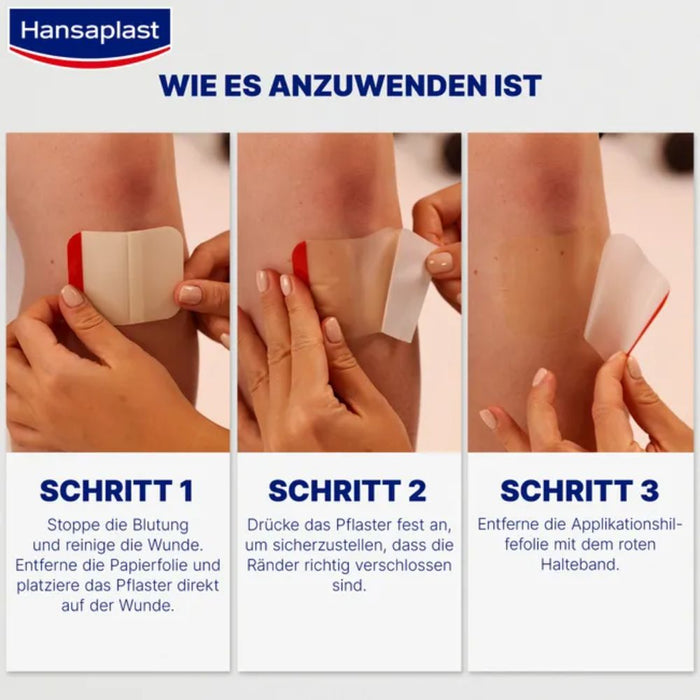 Hansaplast zweite Haut Schutz für Alltagswunden ultradünn und flexibel 100% wasserdicht, 6 St. Pflaster