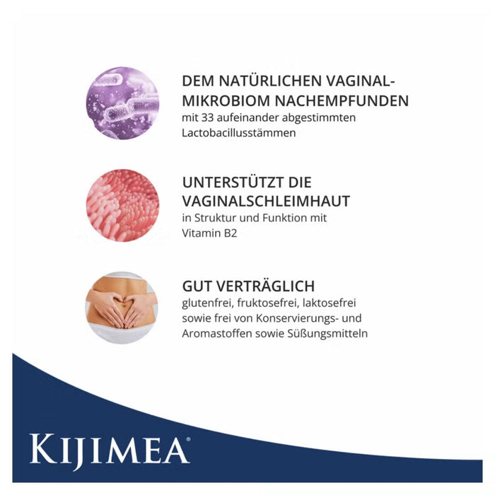 KIJIMEA FloraCare Kapseln trägt zur Erhaltung normaler Schleimhäute bei, 14 pc Capsules
