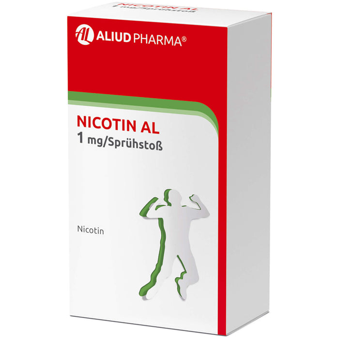Nicotin AL 1 mg / Sprühstoß Spray zur Rauchentwöhnung, 1 pcs. Spray