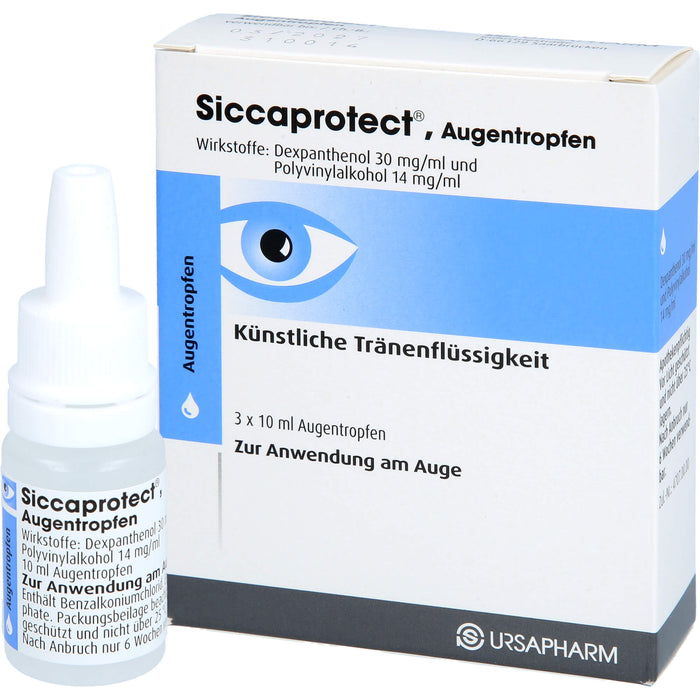 Siccaprotect Augentropfen, 30 ml Solution