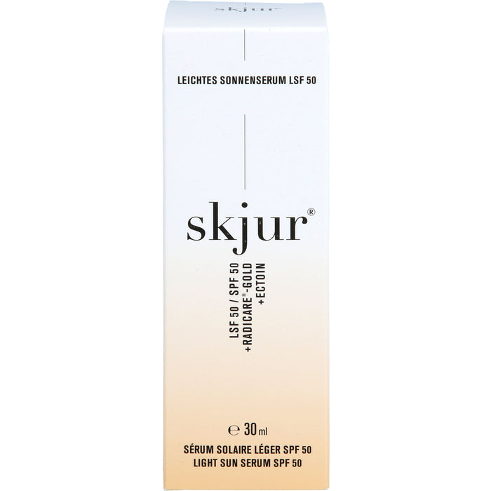 Skjur leichtes Sonnenserum LSF 50, 30 ml Lösung
