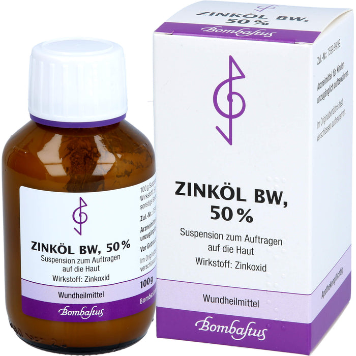 Bombastus Zinköl BW 50% Wundheilmittel, 100 g Solution
