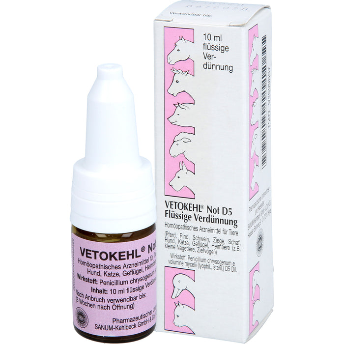 SANUM-KEHLBECK Vetokehl Not D5 Tropfen, 10 ml Solution