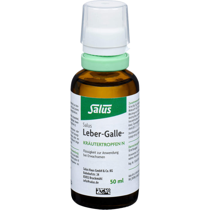 Salus Leber-Galle-Kräutertropfen N, 50 ml Solution