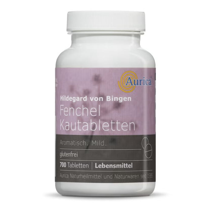 Aurica Fenchel Kautabletten aromatisch mild, 700 St. Tabletten