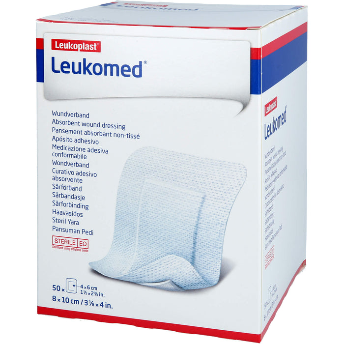 Leukomed steriler Wundverband 8 x 10 cm, 50 St. Pflaster