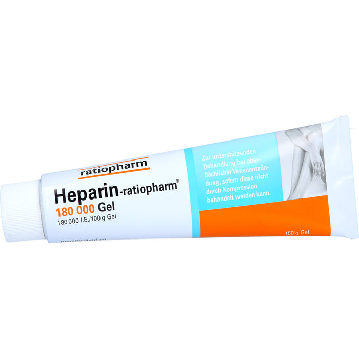 Heparin-ratiopharm  180 000 Gel, 150 g Gel