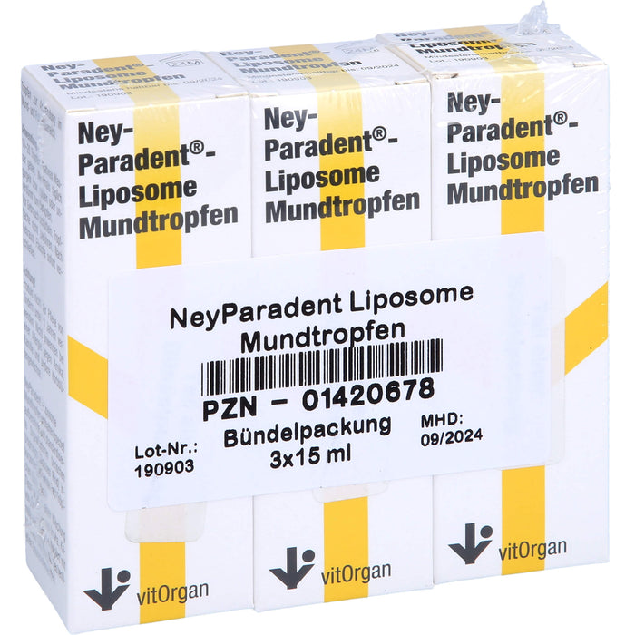 NeyParadent Liposome Mundtropfen, 45 ml Solution