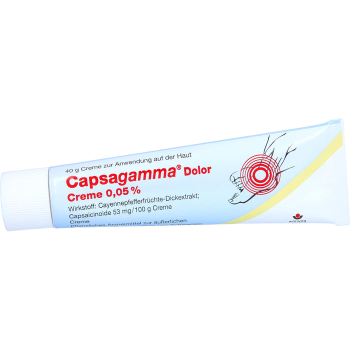 Capsagamma  Dolor Creme 0,05%, 40 g Crème