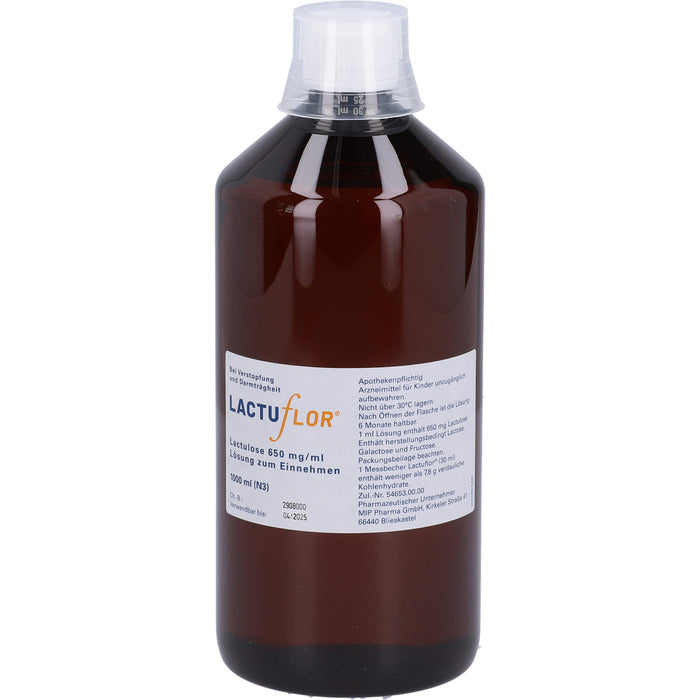 Lactuflor Sirup, 1000 ml Solution