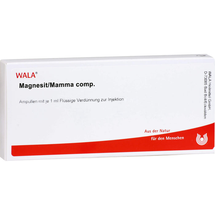 WALA Magnesit/Mamma comp. flüssige Verdünnung, 10 pcs. Ampoules