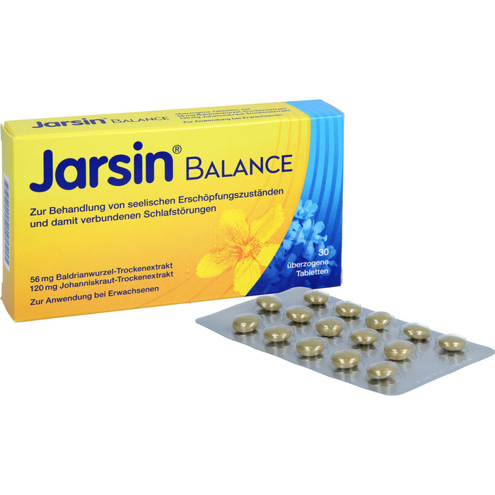 Jarsin Balance bei seelischen Erschöpfungszuständen, 30 St. Tabletten