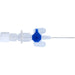 Vasofix Braunüle Venenverweilkanülen mit Zuspritzport und FEP-Katheter 0,90 x 25 mm G 22 blau, 1 St. Kanülen