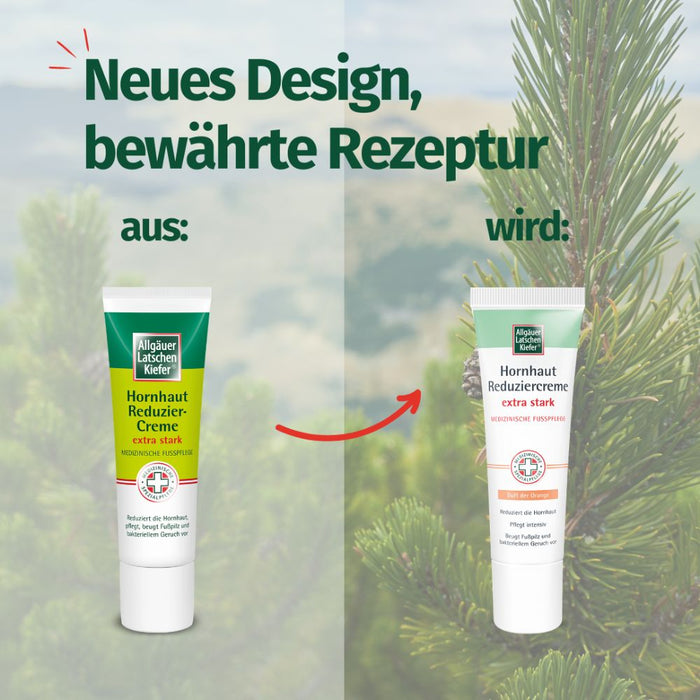 Allgäuer Latschenkiefer Hornhaut Reduziercreme extra stark, 30 ml Creme