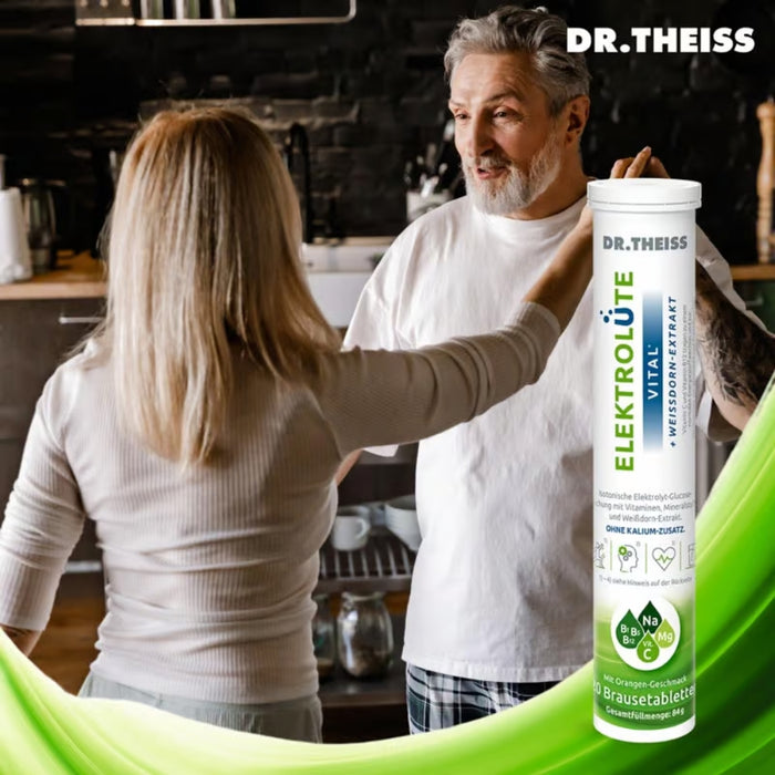 DR. THEISS Elektrolüte Vital Brausetabletten, 20 St. Brausetabletten