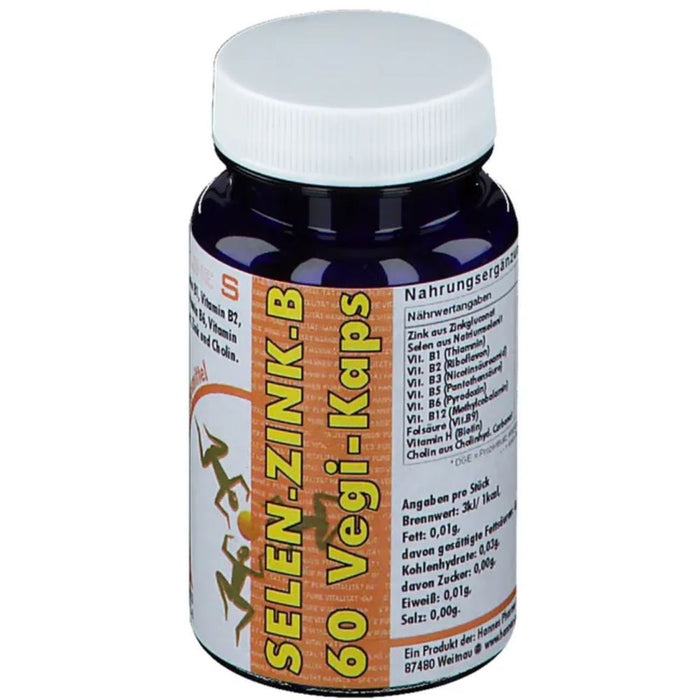 Hannes Selen-Zink-B Vegi-Kaps, 60 pcs. Capsules