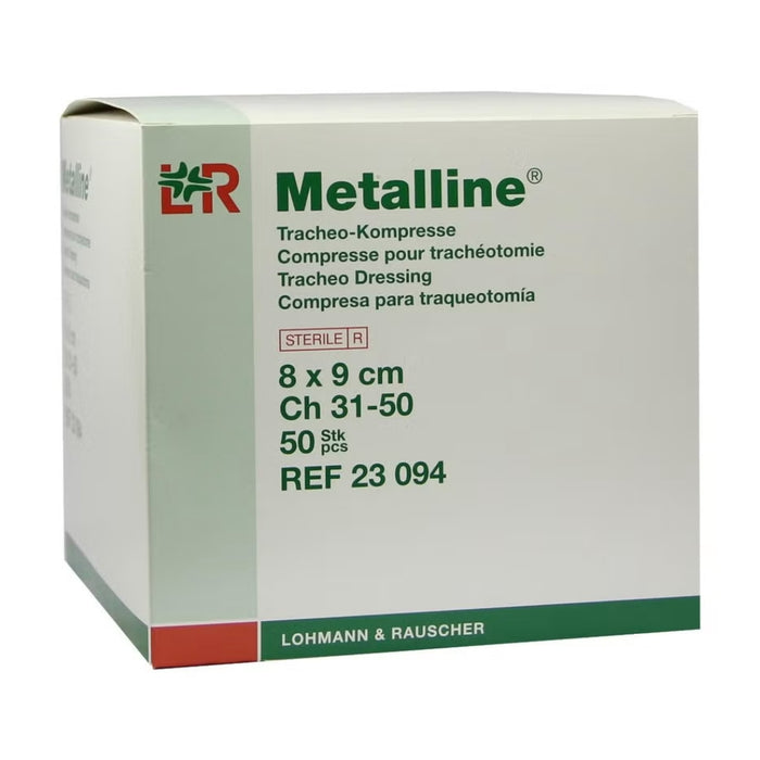 Metalline Tracheo-Kompresse 8 cm x 9 cm, 50 St. Kompressen