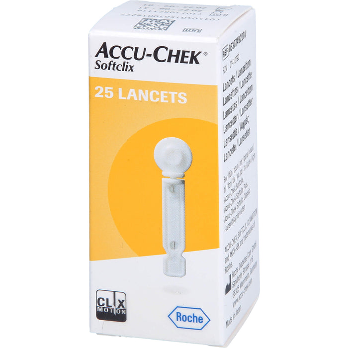 ACCU-CHEK Softclix Lancets sterile Lanzetten, 25 pcs. Pack