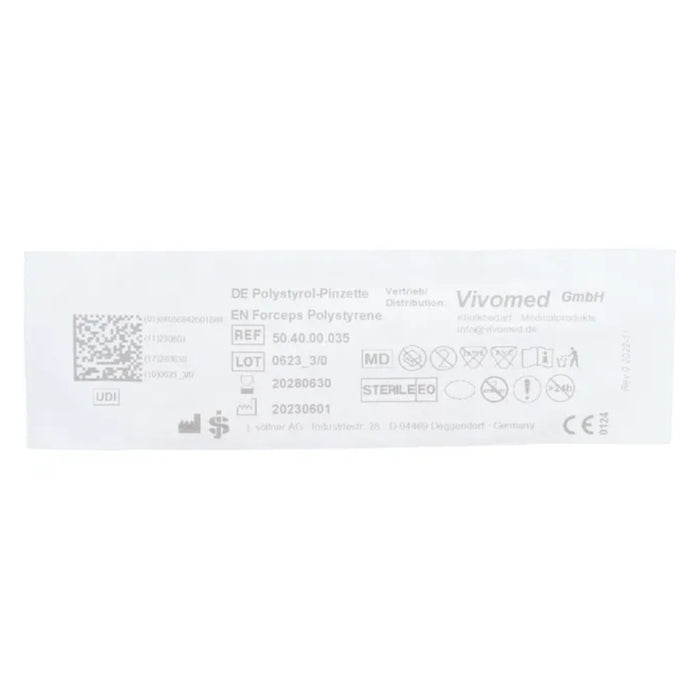 PARAM Polystyrol-Pinzette transparent, 1 St. Pinzette