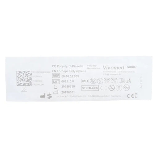 PARAM Polystyrol-Pinzette transparent, 1 St. Pinzette