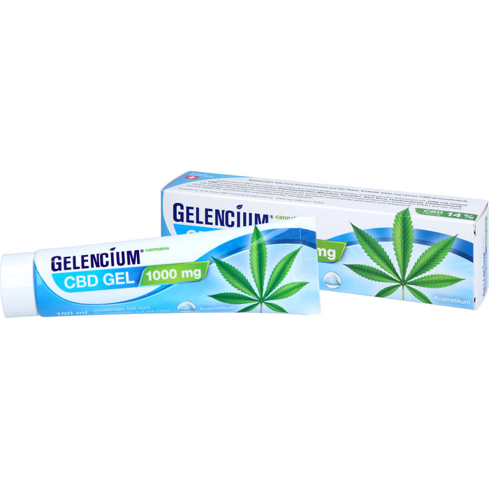 GELENCIUM Cannabis CBD Gel kühlend, 100 ml Gel