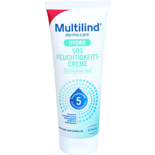 Multilind DermaCare Hydro SOS Feuchtigkeitscreme für trockene, raue Hautstellen, 75 ml Creme