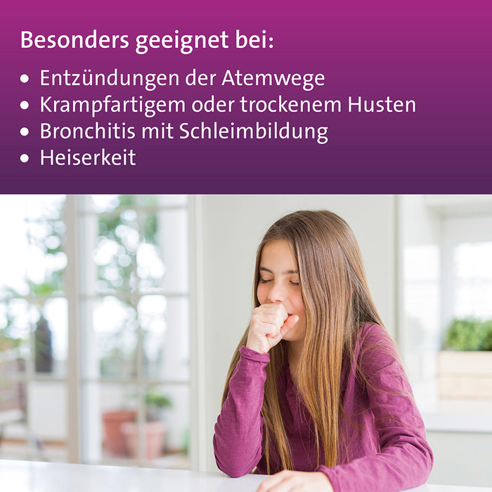 Pulmo Hevert Bronchialcomplex bei Entzündungen der Atemwege mit Husten, 40 pcs. Tablets