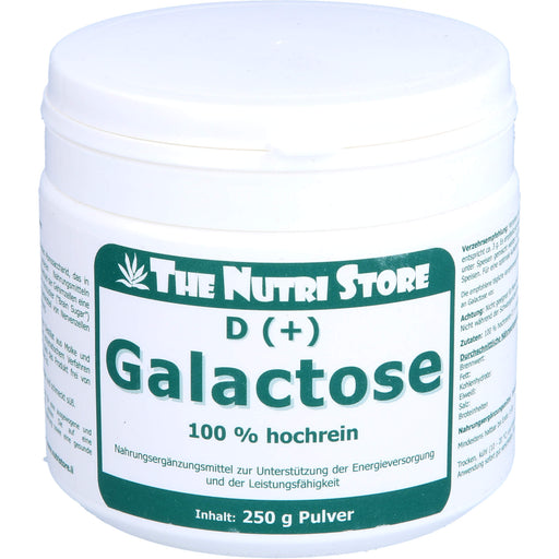 The Nutri Store D Galactose 100% hochrein Pulver, 250 g Pulver